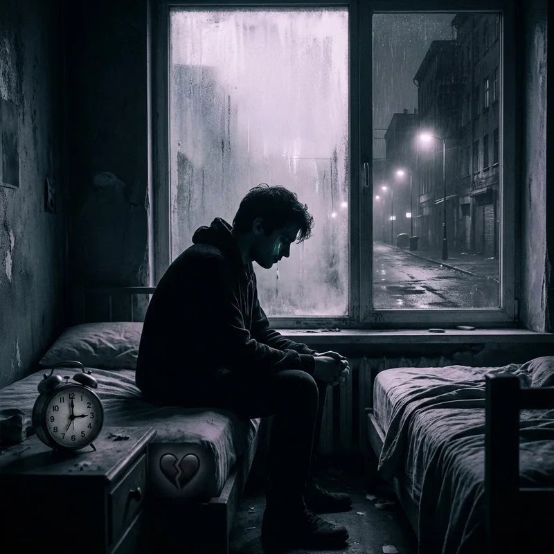No silêncio da madrugada